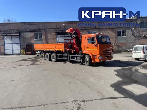 КАМАЗ 65115 с КМУ SUNHUNK K 238-4