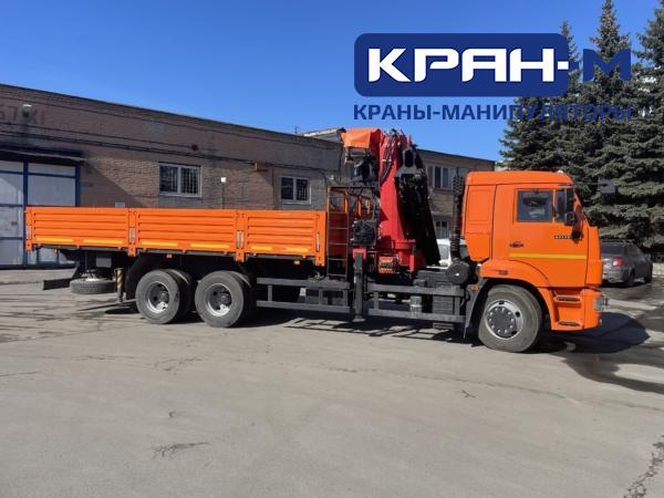 КАМАЗ 65115 с КМУ SUNHUNK K 238-4