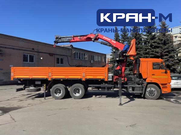 КАМАЗ 65115 с КМУ SUNHUNK K 238-4