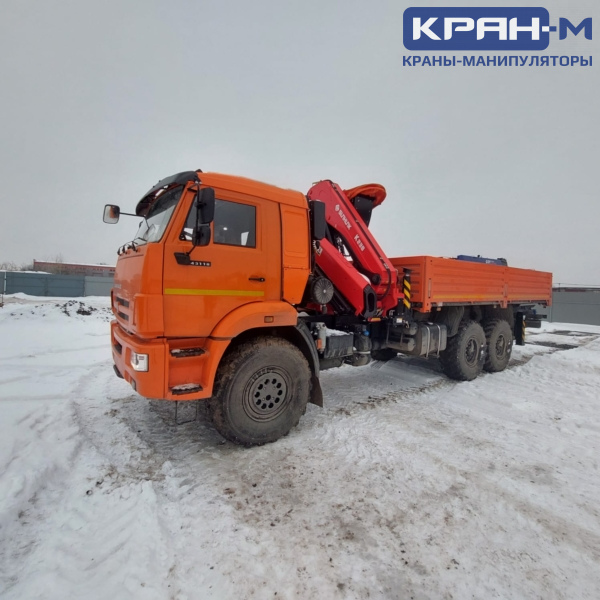 КАМАЗ 43118 с КМУ Sunhunk K238-4